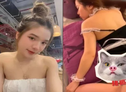 Cô ấy mặc đồ hầu gái